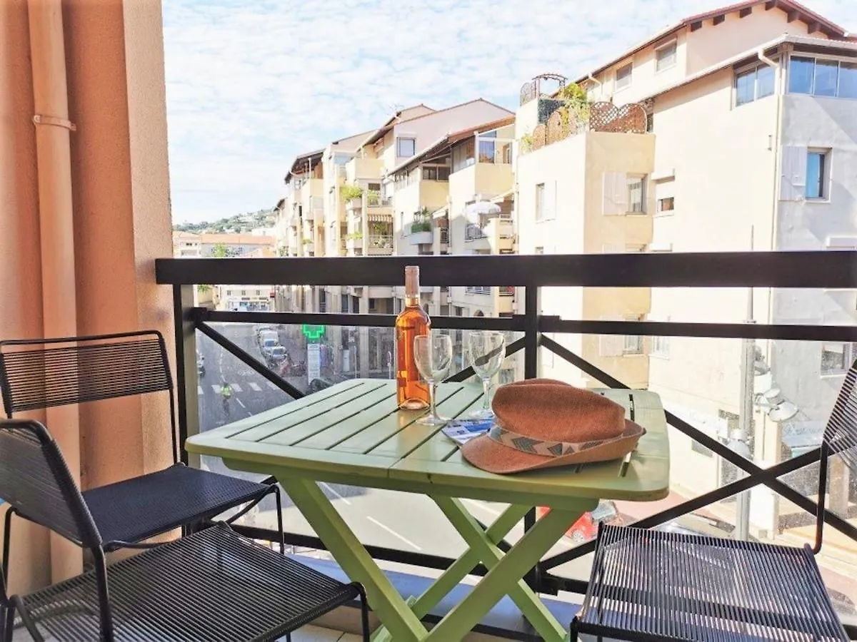 Studio Climatise Avec Piscine Et Wi-Fi, A 150M Des Plages Et Du Centre-Ville De Cannes - Fr-1-609-41